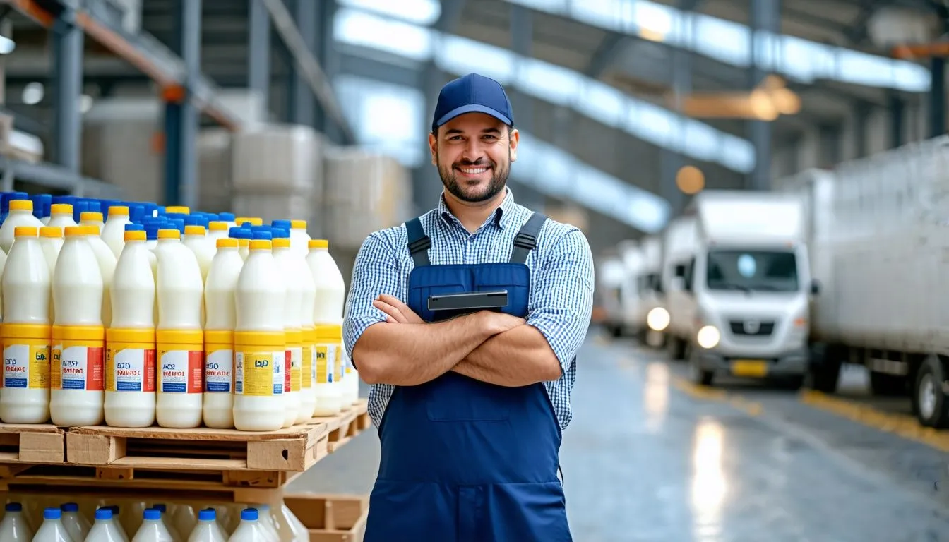 A dairy manager in Dubai using SAP Business One Software.